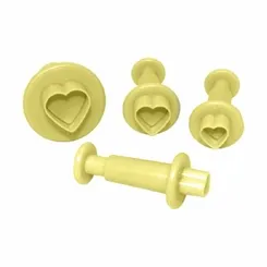 Kit Ejetores de Corações - 4 Peças - Bluestar